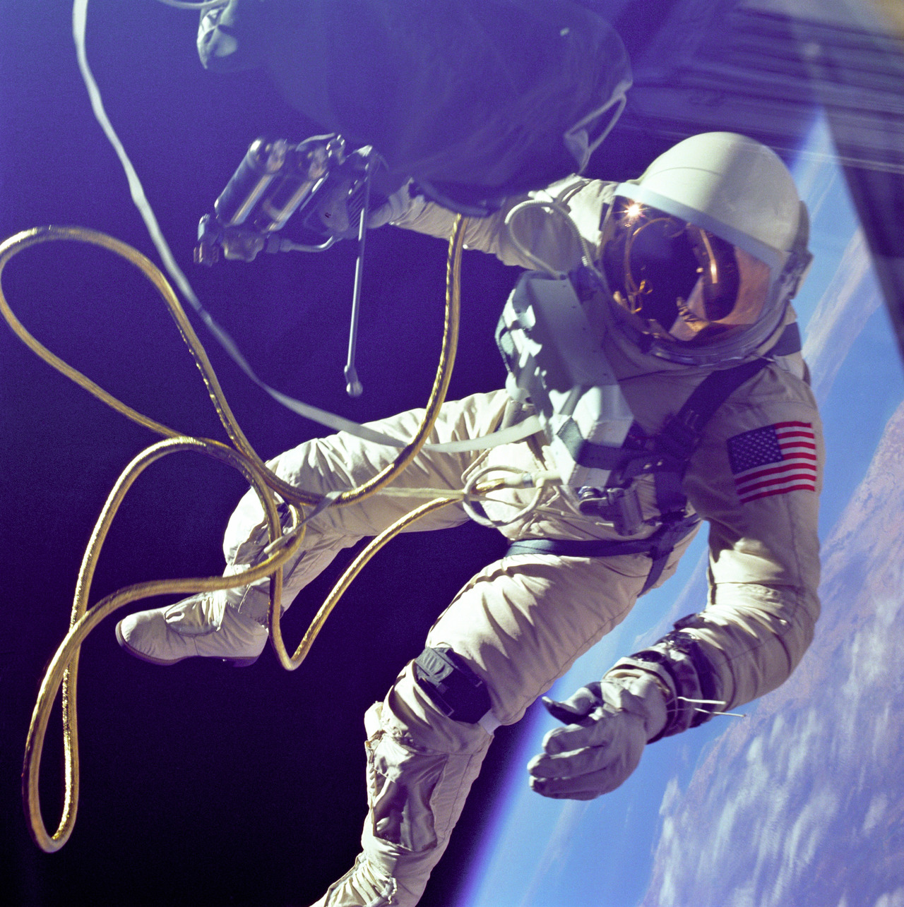 Ed White First American Spacewalker