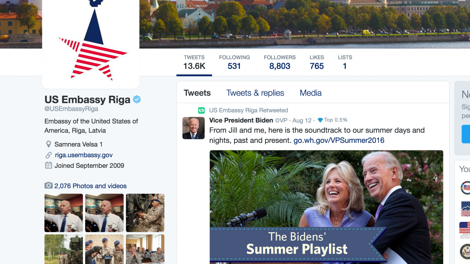 us embassy riga twitter