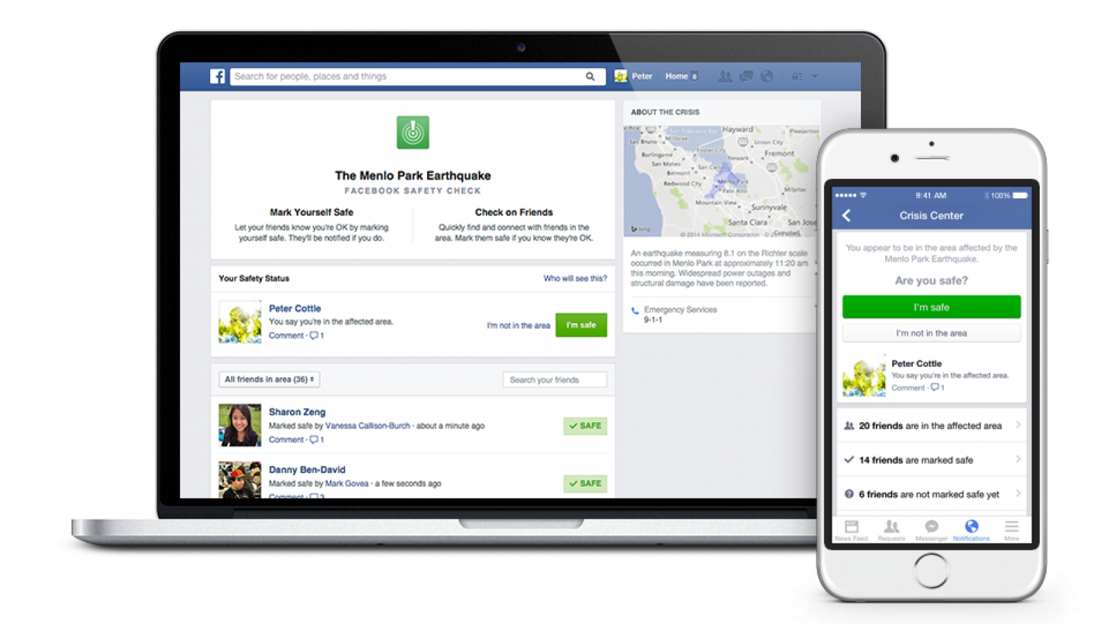 Facebook Safety Check